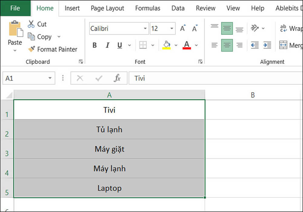 Cách gộp ô trong Excel tương đối có rất nhiều cách để thực hiện